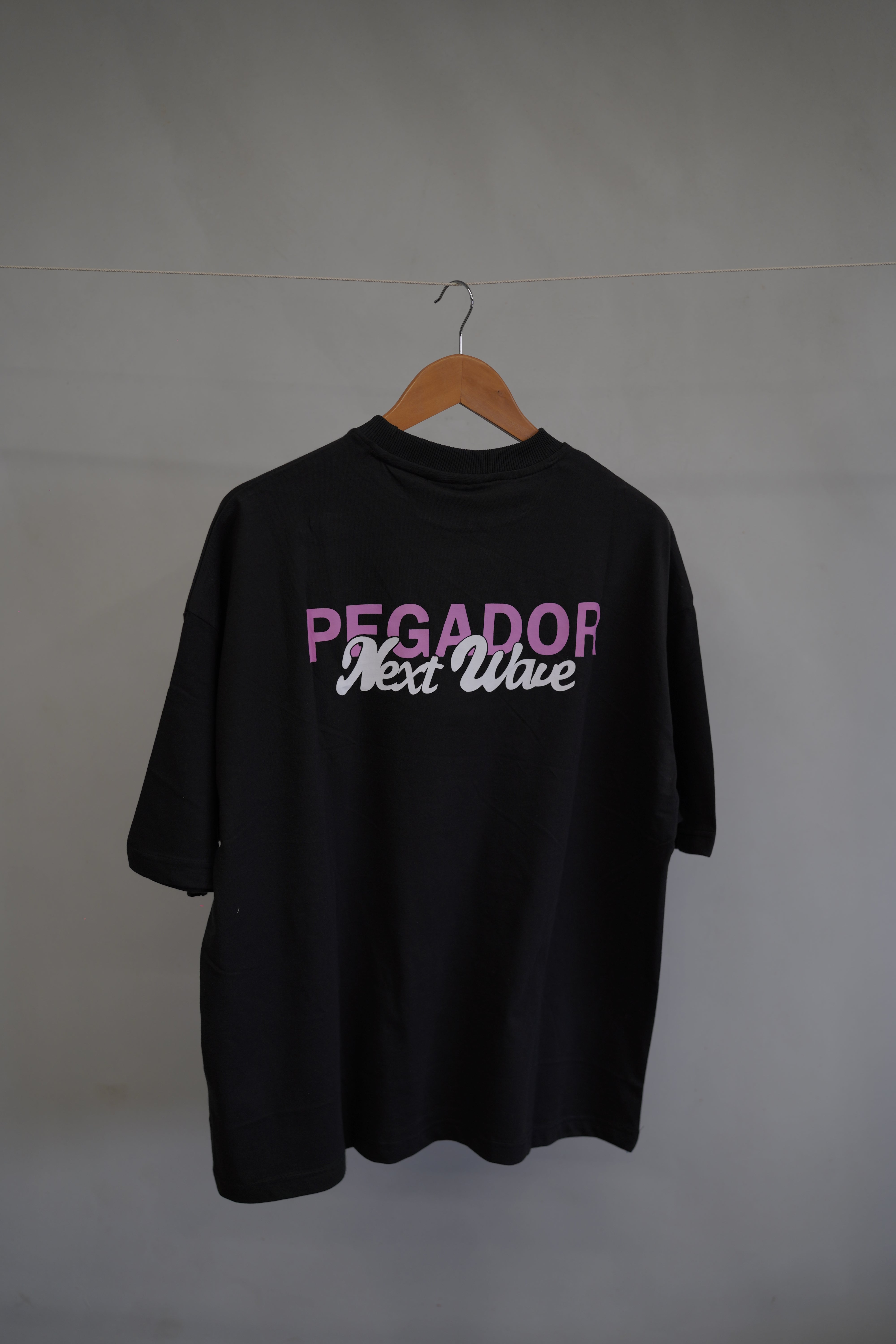 Pegador Men's Oversized Black T-shirt