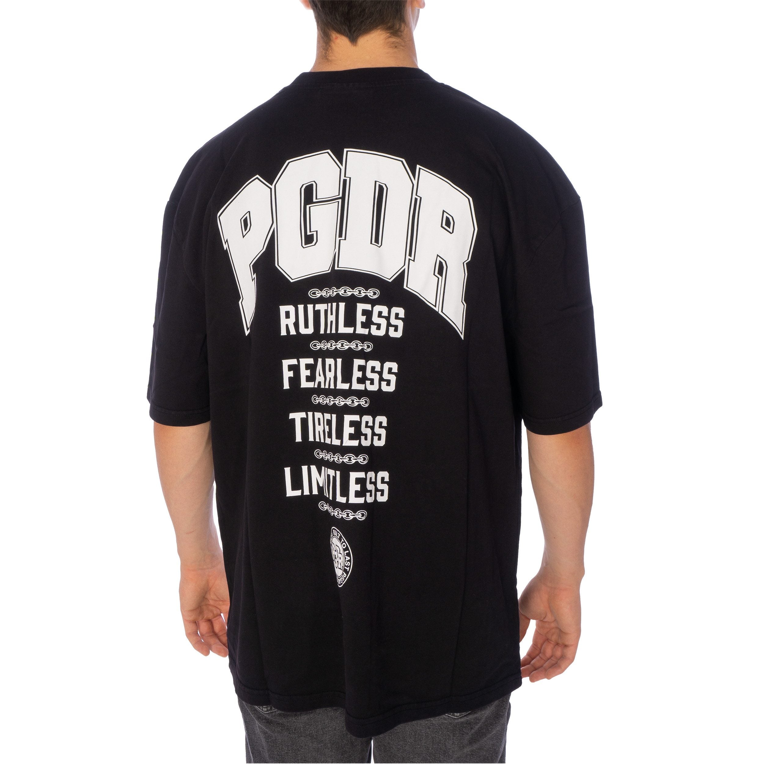Pegador Men's Oversized Black T-shirt