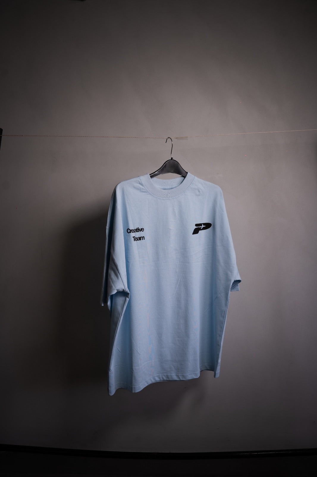 Pegador Men's Oversized Sky Blue T-shirt